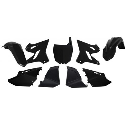 Rtech sada plastů Yamaha RESTYLING KIT pro YZ 125/250 02-21 černá 6 dílů | Zboží Auto