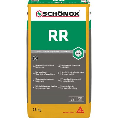 Rychletvrdnoucí opravná hmota pro tloušťky 1-50mm Schonox RR 25kg – Zbozi.Blesk.cz