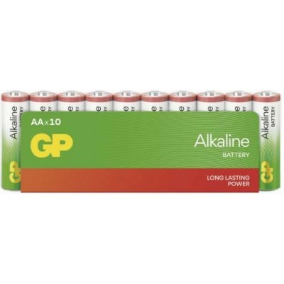 GP Alkaline AA 10 ks B0420G – Zbozi.Blesk.cz