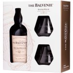 The Balvenie 12y DoubleWood 40% 0,7 l (dárkové balení 2 sklenice) – Hledejceny.cz