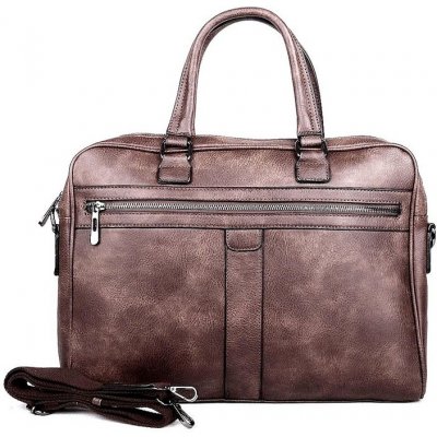 Velká pánská taška do ruky/crossbody tmavěhnědá – Hledejceny.cz