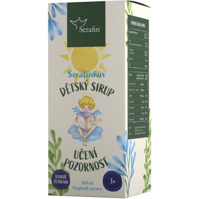 Serafínkův dětský sirup Učení a pozornost 250 ml – Hledejceny.cz