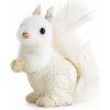 Vánoční dekorace EUROFIRANY SADA 6KS VÁNOČNÍ DEKORAČNÍ FIGURKA SQUIRREL 12 CM BÍLÁ