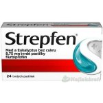 STREPFEN MED A EUKALYPTUS BEZ CUKRU 8,75MG PAS 24 – Hledejceny.cz