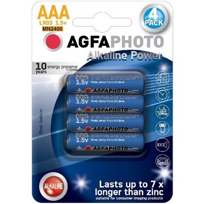 AgfaPhoto Power AAA 4ks AP-LR03-4B – Zboží Mobilmania