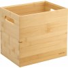 Úložný box Siguro Box Bamboo Line 11 l 24 x 18,5 x 26 cm