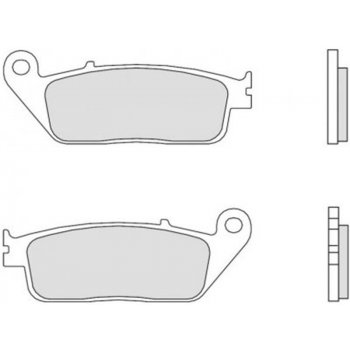 Přední brzdové destičky Brembo Honda 700 VF FR INTERCEPTOR 1988 - 1989 směs SC