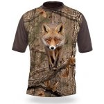 Tričko Myslivecké Liška 3D Kamufláž – Hledejceny.cz