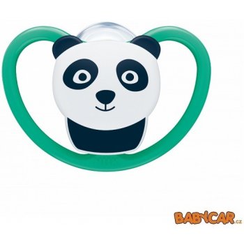 Nuk šdítko Space panda zelená