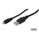 Digitus AK-300110-030-S USB 2.0 A samec na USB micro B samec, 2x stíněný, 3m
