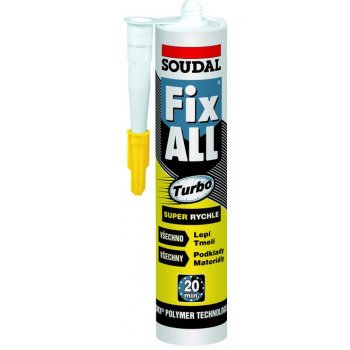 SOUDAL Fix All Turbo vytvrzující lepidlo 290g bílé