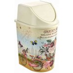 Dunya Odpadkový koš MAKRO 3 L s otočným víkem - béžový - 37-2227 – Zboží Dáma