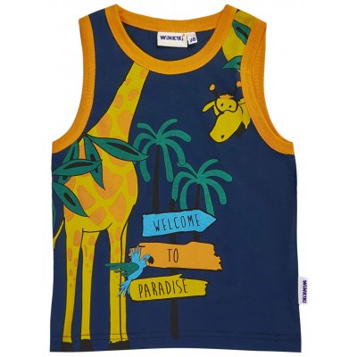 Winkiki Kids Wear chlapecké tílko Paradise navy – Hledejceny.cz