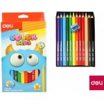 Deli Color Kids EC00600 pastelky trojhranné Jumbo 12 barev – Sleviste.cz