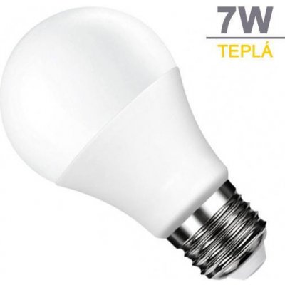 Spectrumled LED žárovka 7W SMD2835 600lm E27 Teplá bílá