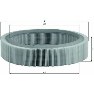MAHLE ORIGINAL Vzduchový filtr LX317 – Hledejceny.cz