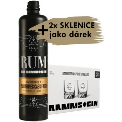 Rammstein rum Limited Edition #9 Sauternes Cask 46% 0,7 l (holá láhev) – Hledejceny.cz