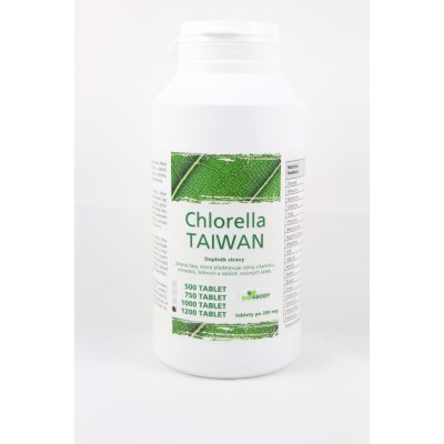 Naturgreen Chlorella Pyrenoidosa Taiwan 240 g 1200 tablet – Zbozi.Blesk.cz