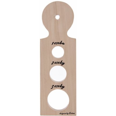 ORION Odměrka na špagety, bukové dřevo, 3 porce – Zboží Dáma