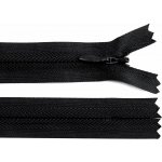 Zip spirálový skrytý No 3 délka 60 cm barva 322 černá – Hledejceny.cz