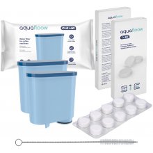Aquafloow Sada 2x filtr AquaFloow Cleani + čisticí tablety Aquafloow Tabs + kartáček/čistič