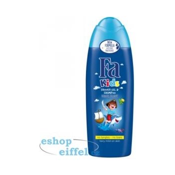 Fa Kids sprchový gel a šampon divoký pirát 250 ml