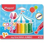 Maped Voskovky Color'Peps Wax Jumbo 12 barev trojhranné – Hledejceny.cz