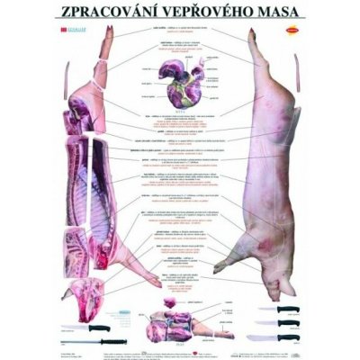Schéma - Zpracování vepřového masa – Zboží Mobilmania