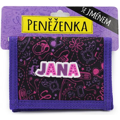 Dětská peněženka se jménem JANA od 149 Kč - Heureka.cz