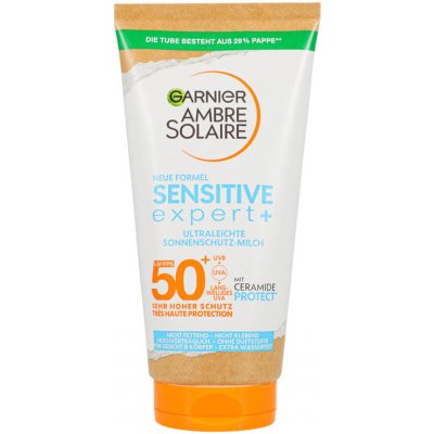 Garnier Ambre Solaire Sensitive Expert opalovací krém na obličej SPF50+ 50 ml – Hledejceny.cz