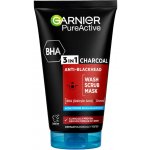 Garnier Skin Naturals Pure Active 3v1 aktivní uhlí proti černým tečkám 150 ml – Zboží Mobilmania