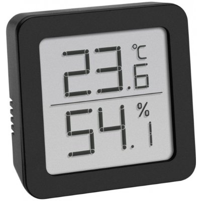 Digitální teploměr s vlhkoměrem TFA 30.5051.01 - černý – Zboží Mobilmania