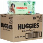 Huggies Pure vlhčené ubrousky 10 x 56 ks – Zboží Dáma