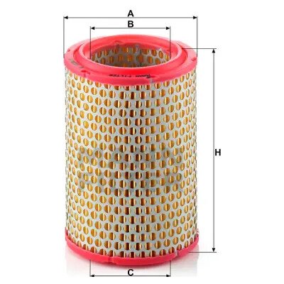 MANN FILTER Vzduchový filtr C 1134/1 – Hledejceny.cz