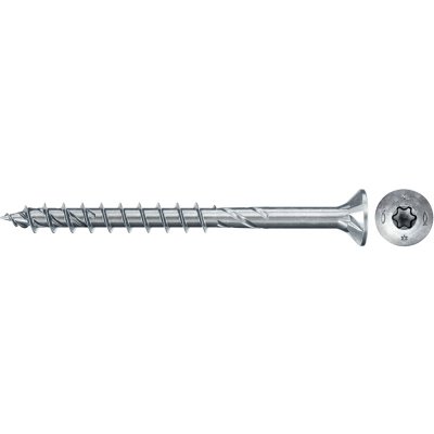 FISCHER vrut Power Fast II CTP 5,0*60mm, částečný závit, zápustná hlava, TORX20 670379 – Hledejceny.cz