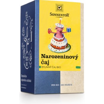 Sonnentor Narozeninový čaj bio dvoukomorový 27 g