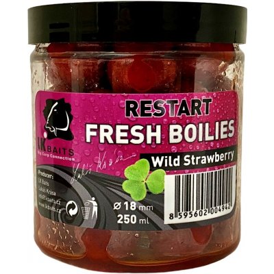 LK Baits Boilies v dipu Fresh Restart Wild Strawberry 250ml 18mm – Zbozi.Blesk.cz