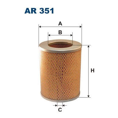 AR351 FILTRON Vzduchový filtr – Hledejceny.cz
