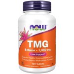 Now Foods TMG Trimethylglycin Betain 1000 mg x 100 tablet – Hledejceny.cz