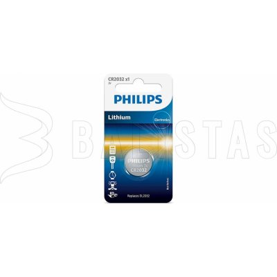Philips CR2032 1ks CR2032/01B – Zboží Mobilmania