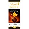 Čokoláda Lindt Excellence Hořká čokoláda s mangem a mandlemi 3x 100 g