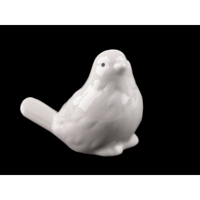 Prima-obchod Porcelánový ptáček, barva bílá – Hledejceny.cz