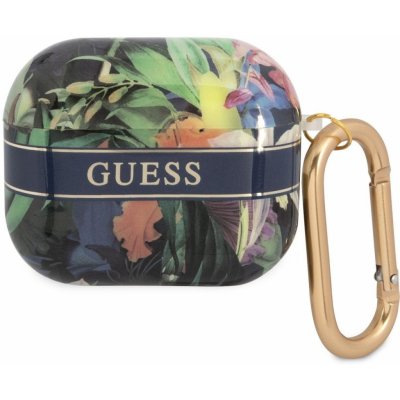 Guess TPU Flower Print Pouzdro pro Airpods 3 GUA3HHFLB – Zboží Živě