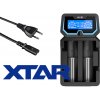 Příslušenství pro e-cigaretu Xtar X2 LCD nabíječka dvouslotová pro Li-Ion