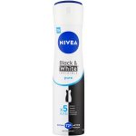 NIVEA deospray pro ženy Black & White Invisible Pure 150 ml – Hledejceny.cz