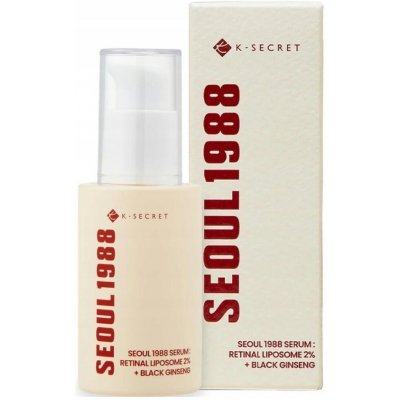 K-Secret Seoul Sérum s Retinal Liposome 2% a Černým Ženšenem pro Zpevnění Pleti 30ml – Hledejceny.cz