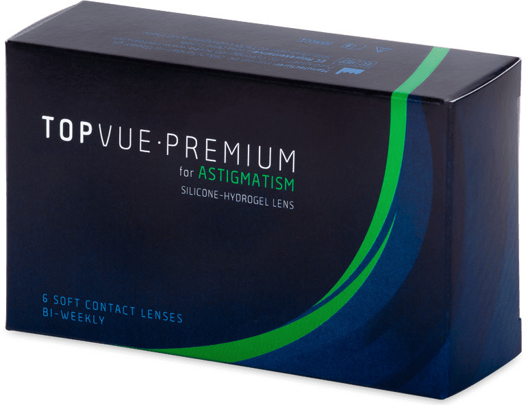 TopVue Premium for Astigmatism 6 čoček