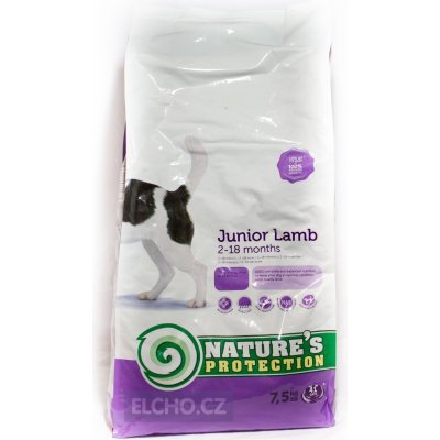 Nature's Protection Junior Lamb 7,5 kg – Zbozi.Blesk.cz