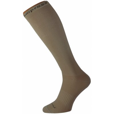 Kuks ponožky zdravotní kompresní podkolenky Béžová – Hledejceny.cz