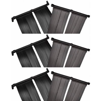 Emaga Solární ohřívač bazénu panel 6 ks 80 x 620 cm – Zboží Mobilmania